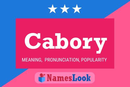 ملصق اسم Cabory