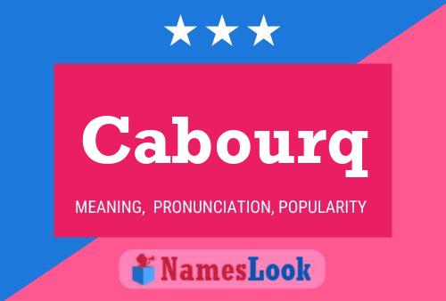 ملصق اسم Cabourq