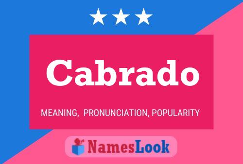 ملصق اسم Cabrado