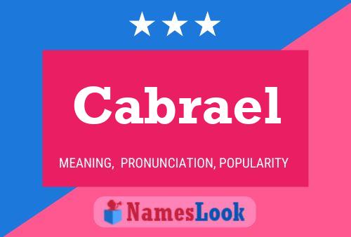 ملصق اسم Cabrael