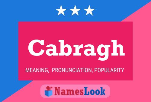 ملصق اسم Cabragh