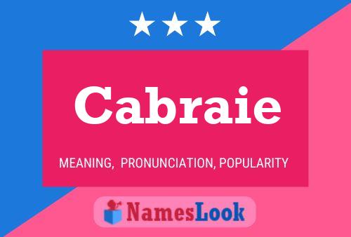 ملصق اسم Cabraie