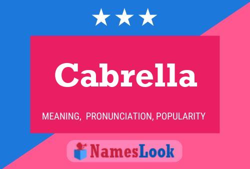 ملصق اسم Cabrella