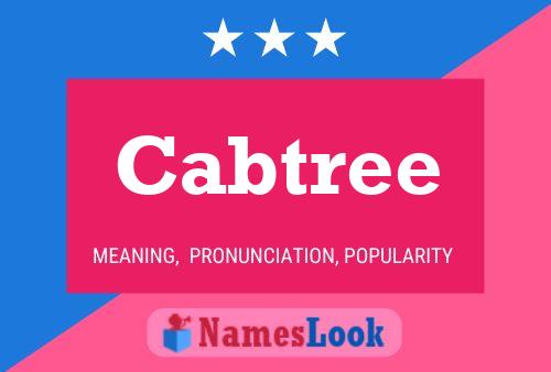 ملصق اسم Cabtree