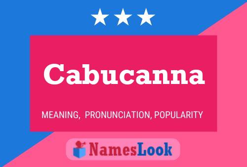 ملصق اسم Cabucanna