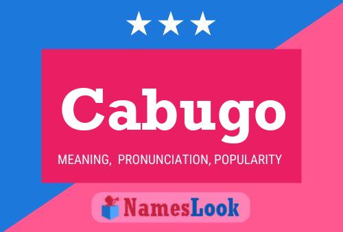 ملصق اسم Cabugo