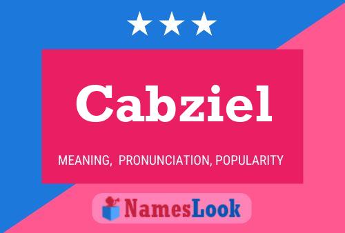 ملصق اسم Cabziel