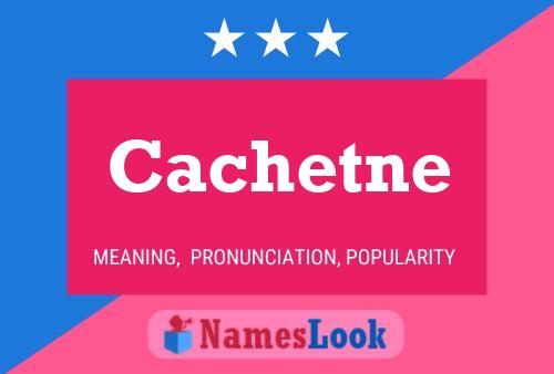 ملصق اسم Cachetne