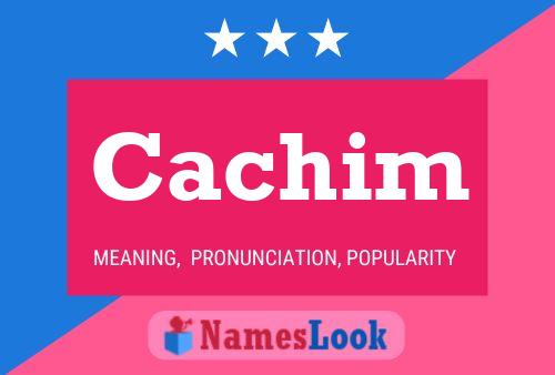 ملصق اسم Cachim