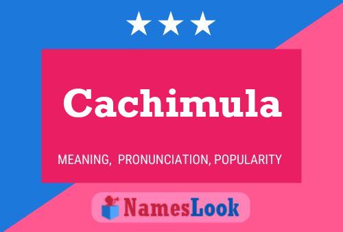 ملصق اسم Cachimula