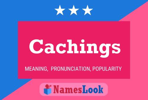 ملصق اسم Cachings