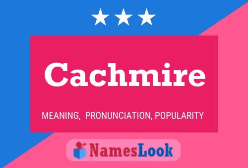 ملصق اسم Cachmire