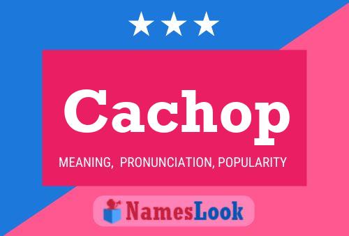 ملصق اسم Cachop