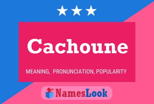 ملصق اسم Cachoune