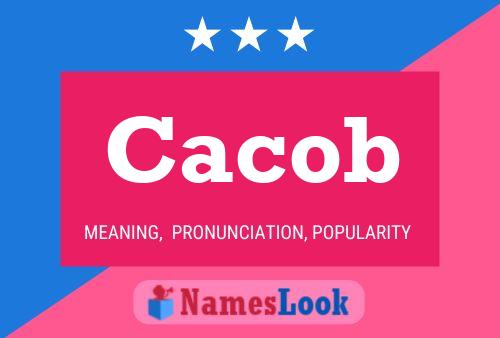 ملصق اسم Cacob