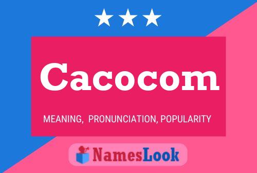 ملصق اسم Cacocom