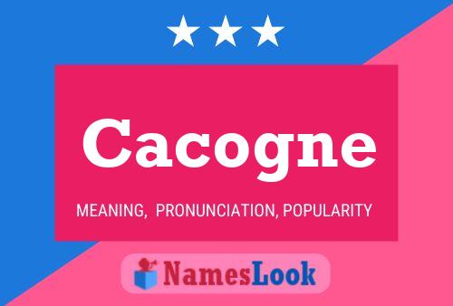 ملصق اسم Cacogne