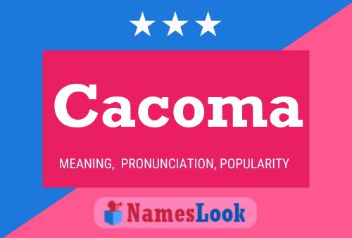 ملصق اسم Cacoma