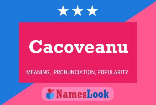 ملصق اسم Cacoveanu