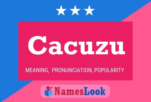 ملصق اسم Cacuzu