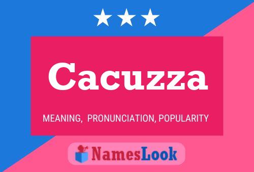 ملصق اسم Cacuzza