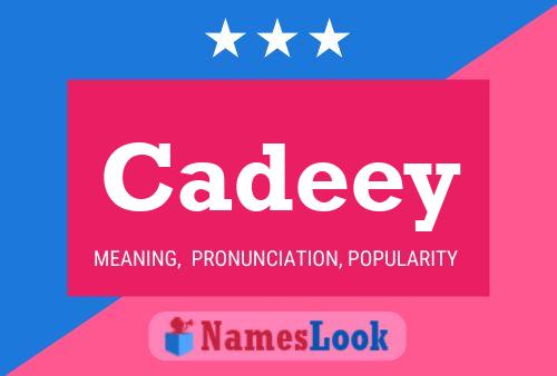 ملصق اسم Cadeey