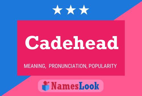 ملصق اسم Cadehead