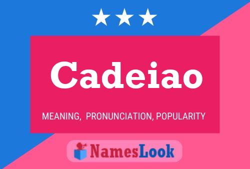 ملصق اسم Cadeiao