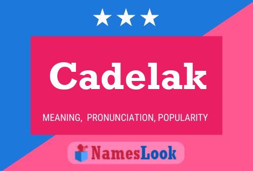 ملصق اسم Cadelak