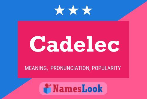 ملصق اسم Cadelec