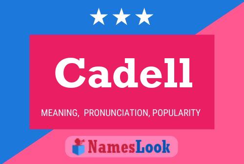 ملصق اسم Cadell