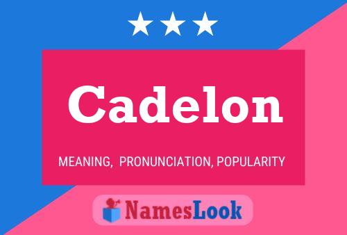 ملصق اسم Cadelon