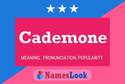 ملصق اسم Cademone