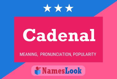 ملصق اسم Cadenal