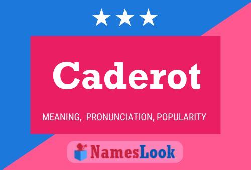 ملصق اسم Caderot