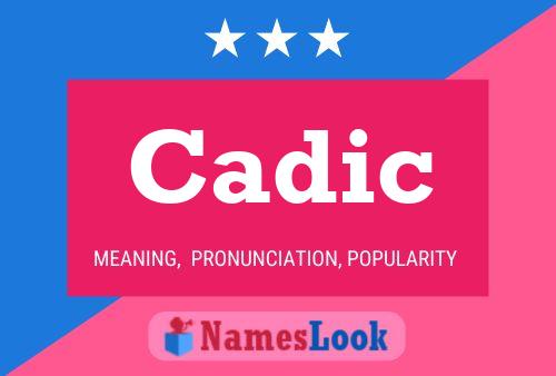 ملصق اسم Cadic