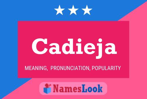 ملصق اسم Cadieja