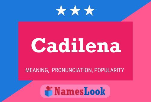 ملصق اسم Cadilena