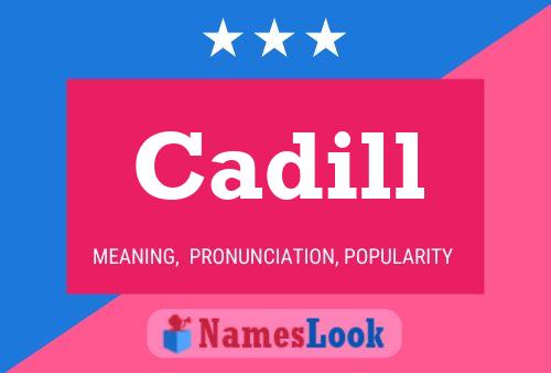 ملصق اسم Cadill