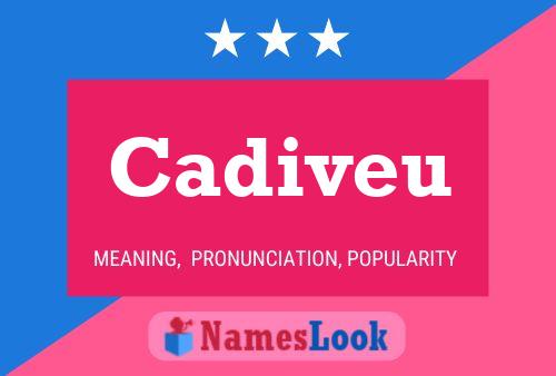 ملصق اسم Cadiveu