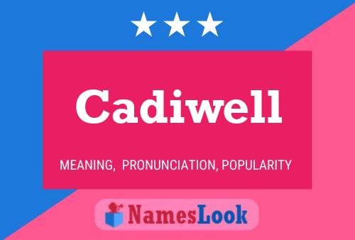 ملصق اسم Cadiwell