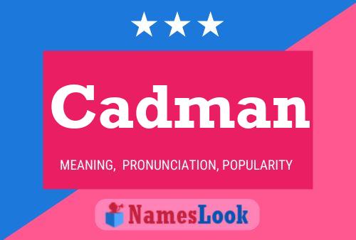 ملصق اسم Cadman