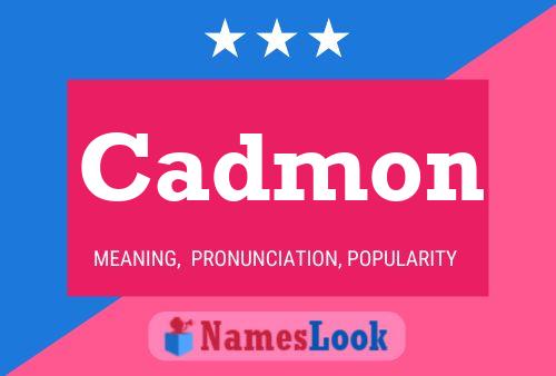 ملصق اسم Cadmon