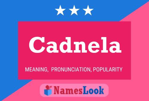 ملصق اسم Cadnela