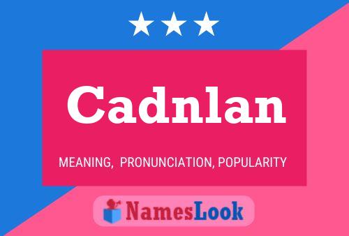 ملصق اسم Cadnlan