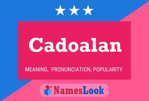 ملصق اسم Cadoalan