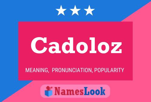 ملصق اسم Cadoloz