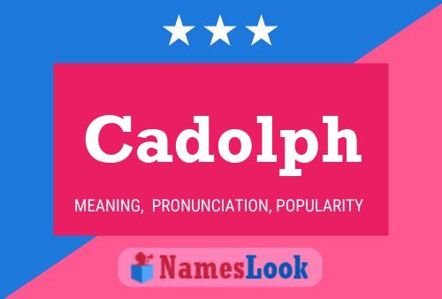 ملصق اسم Cadolph