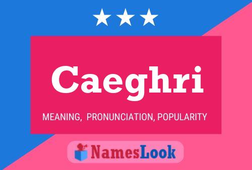 ملصق اسم Caeghri