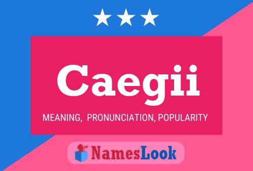 ملصق اسم Caegii